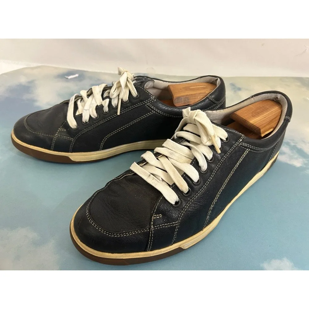 Men's Cole Haan Blue Peacoat  Air Quincy II Sport Oxford Sneakers C11579 Sz 11.5